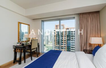 Furnished 1 BR| Marina View | Prime Location