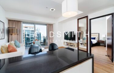 Furnished 1 BR| Marina View | Prime Location