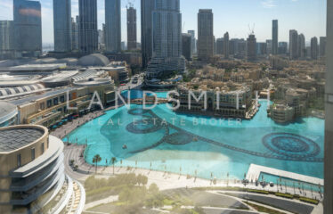 Amazing 1BR Apt in Burj Khalifa | Full Fountain View